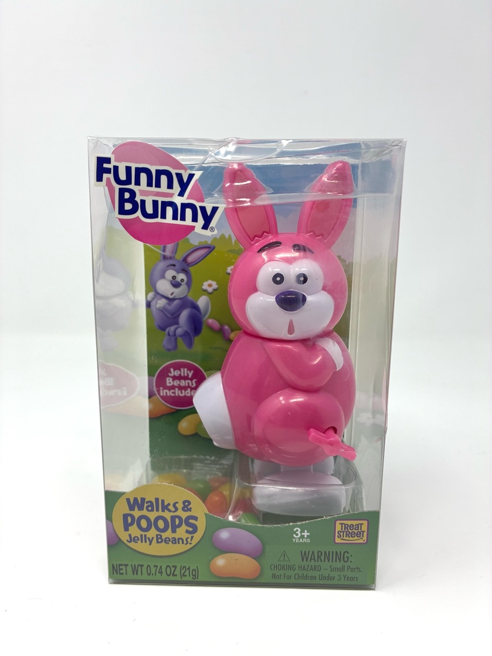 Funny Bunny - Wind Up Plastic Pooper Walks & Poops Jelly Beans by Treat Street